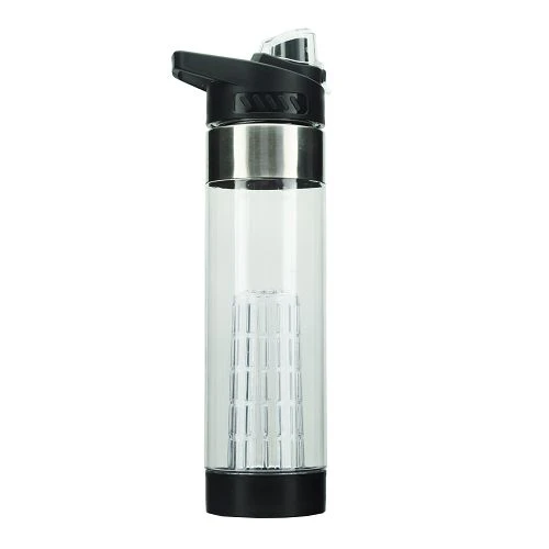 Amazon vente chaude 700ml Bpa libre Fruit infuseur Tritan boisson bouteille avec relevez le couvercle étanche