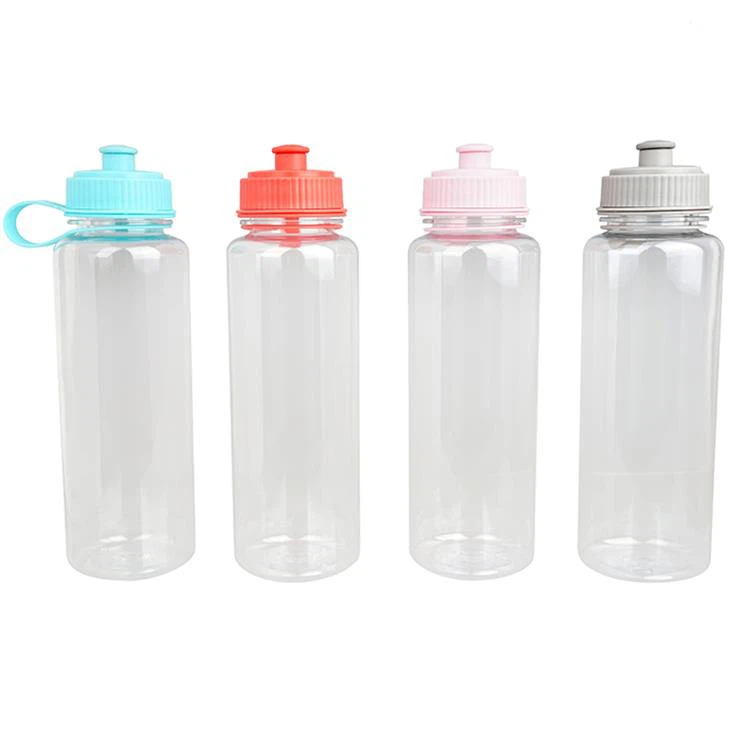 Bouteilles d'eau Tritan avec couvercle à boire directement